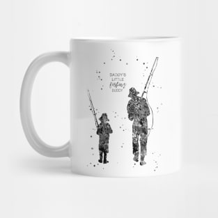 Daddy's little fishing buddy Mug